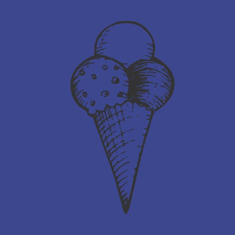 cornets de crème glacée