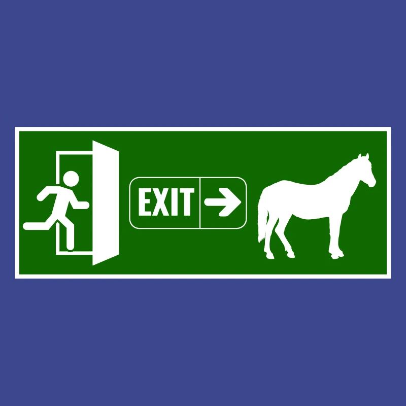 Exit raus zum pferd