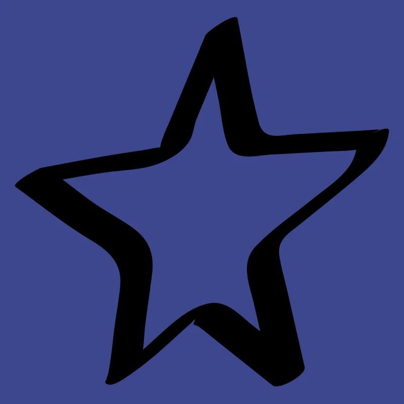 Comic Stern/Sterne - gemalt, gezeichnet, Comicstil