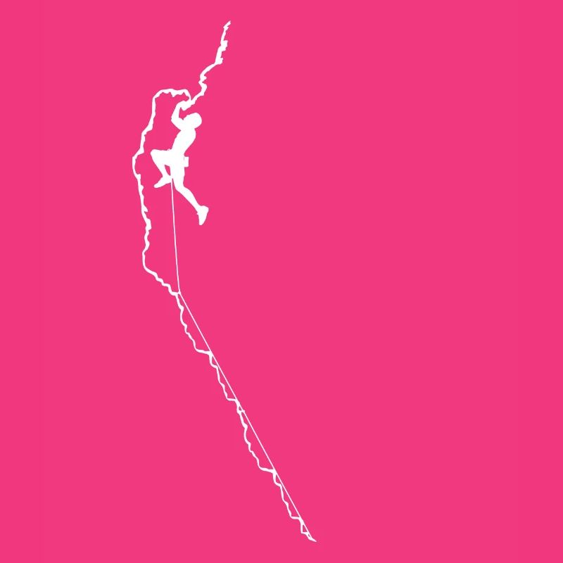 Climbing - climber rock climbing gift