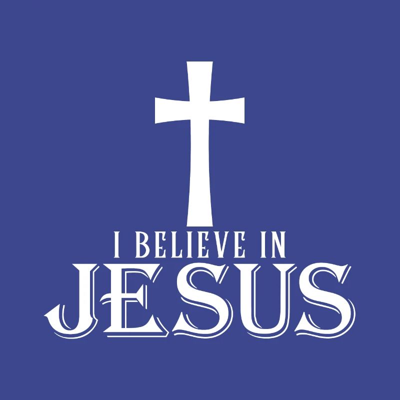 glauben dass Jesus cooles Geschenk