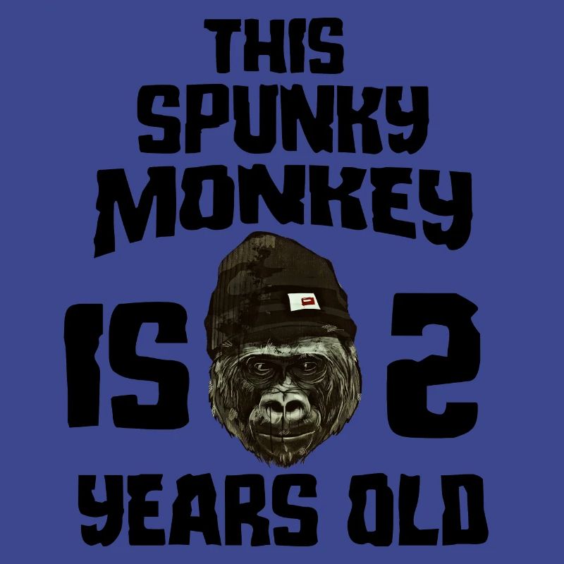 spunky monkey 2ter geburtstag