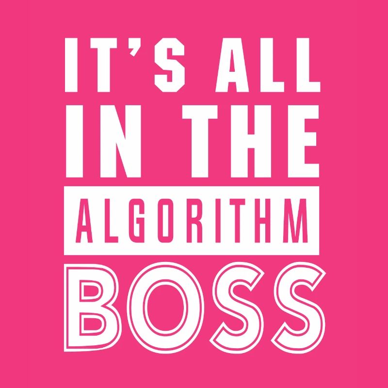 Tout dans le cadeau Algorithm Boss pour les geeks informatiques