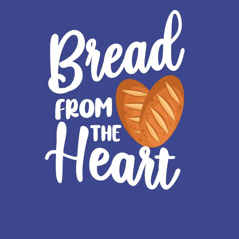 Bake Baking Bread Heart Bread From