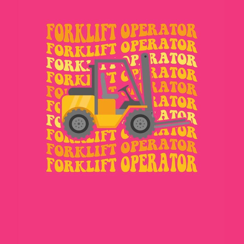 Retro Forklift Operator Training, Gabelstapler
