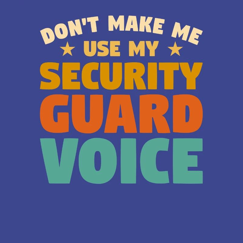 Ne me forcez pas à utiliser mon agent de sécurité Voice Enforcem