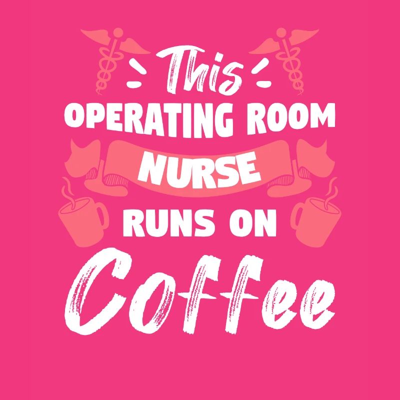 Diese OP-Krankenschwester läuft auf Kaffee ODER Krankenschwestern