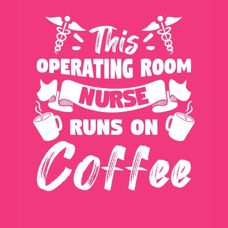 Diese OP-Krankenschwester läuft auf Kaffee ODER Krankenschwestern