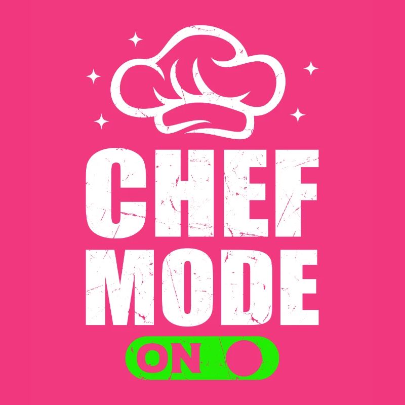 Chef Mode On Cooking Chef's Hat Kitchen Chef Cook