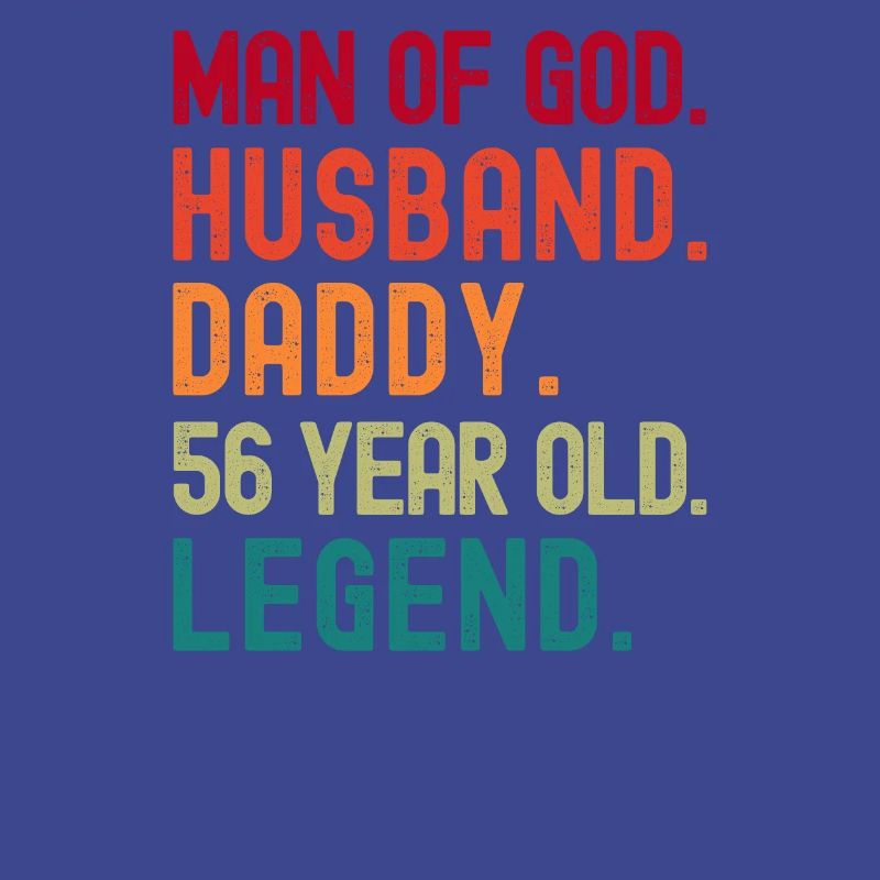 Mann Gottes Ehemann Papa Lustig 56. Geburtstag