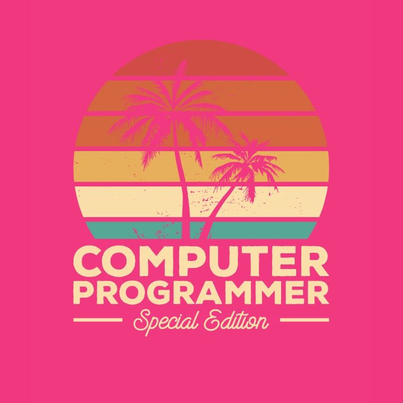 Retro Computerprogrammierer Sonderedition