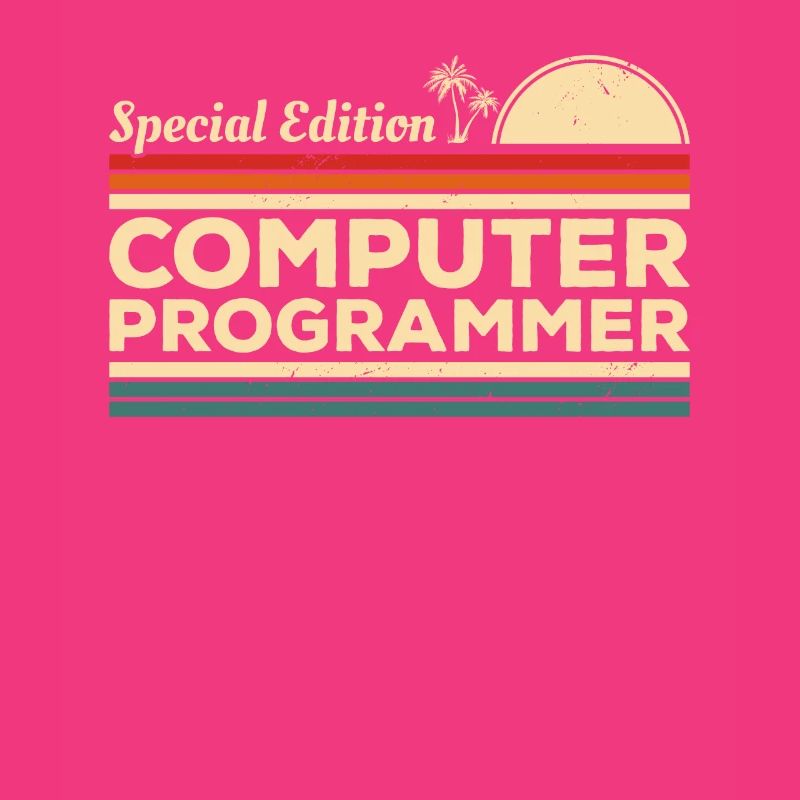 Retro Special Edition Computer Programmer