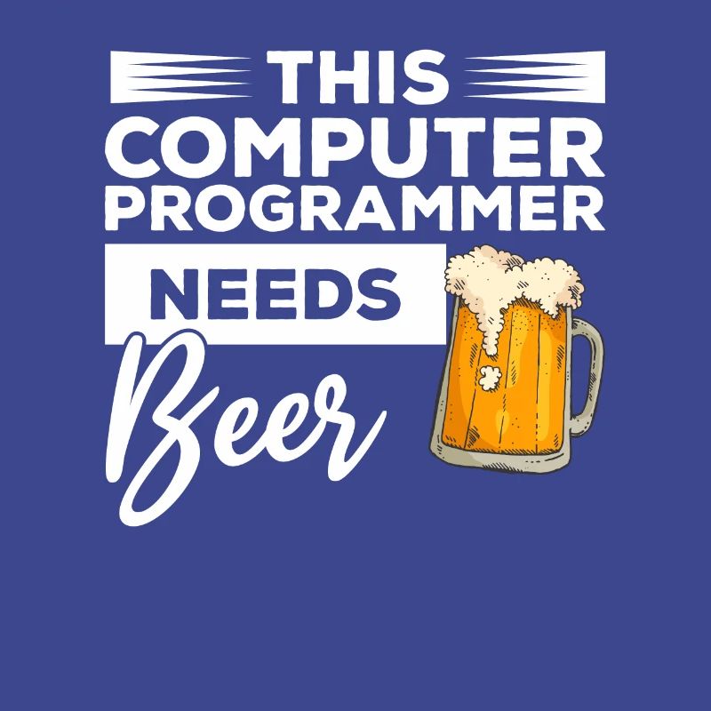 Dieser Computerprogrammierer braucht Bierprogrammierung