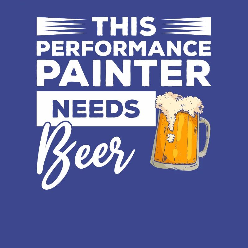 This Performance Painter Needs Beer