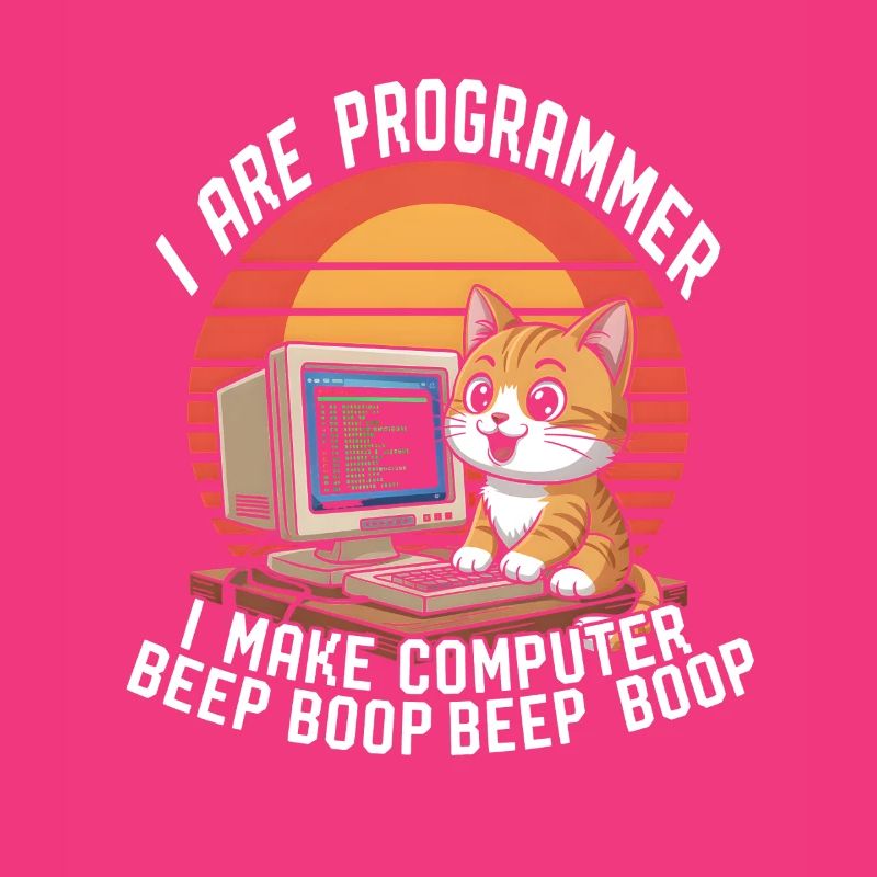Je suis programmeur, je fais des bips d’ordinateur