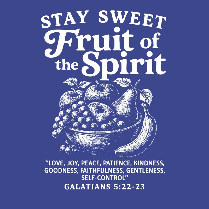 Fruit de l’ Conception de versets bibliques