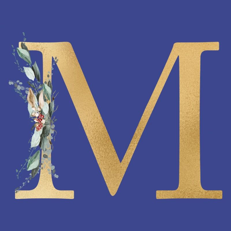Customizable Monogram M