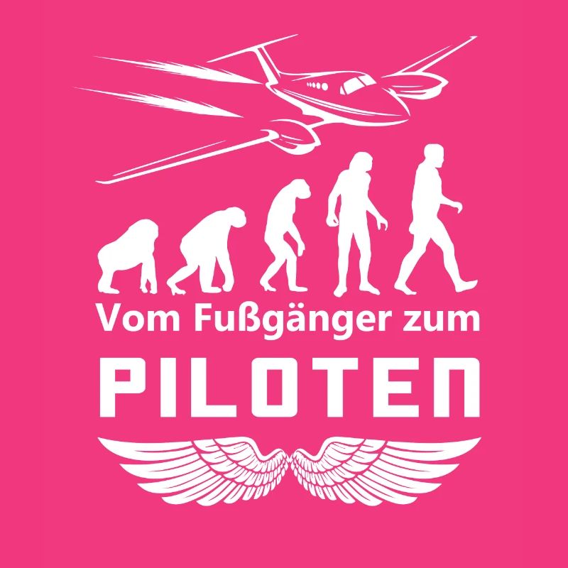 Pilot Piloten Evolution Geschenk