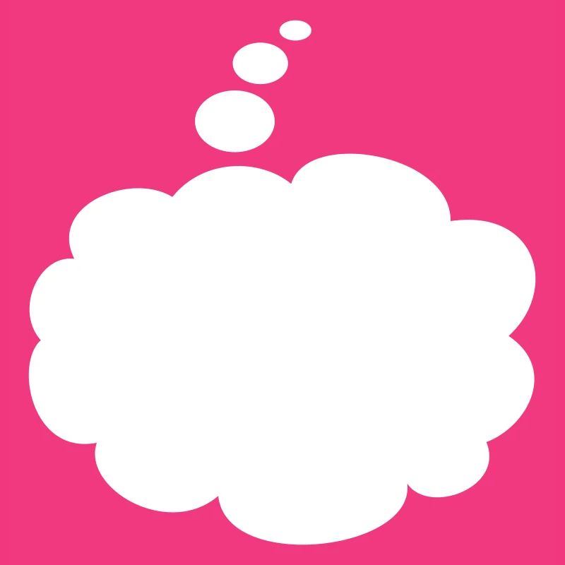 empty thought bubble thought bubble white template blank