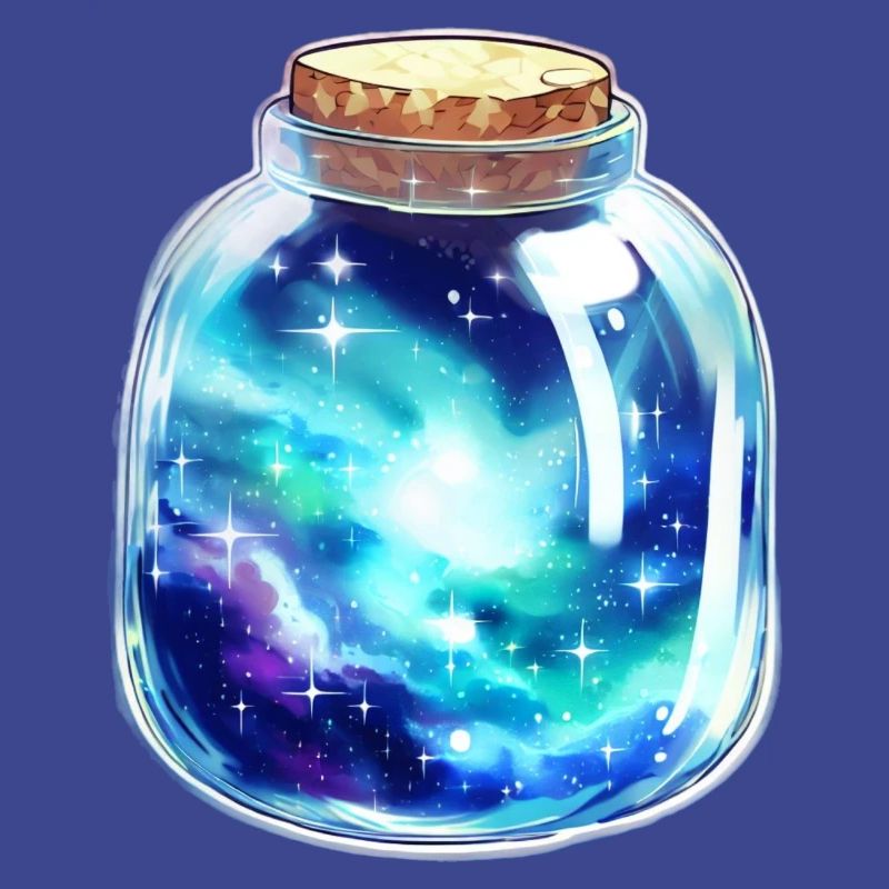 Space in a jar