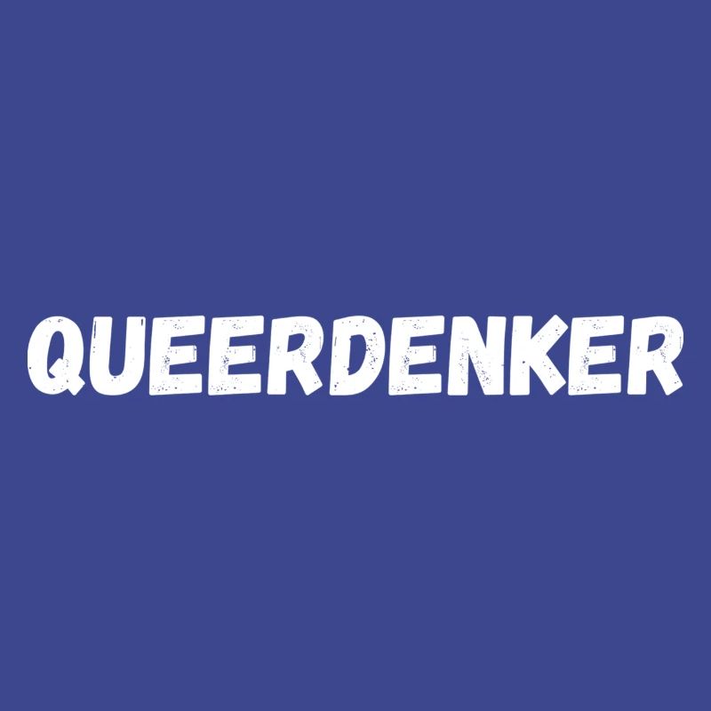 queerdenker schwarz transparenter Hintergrund