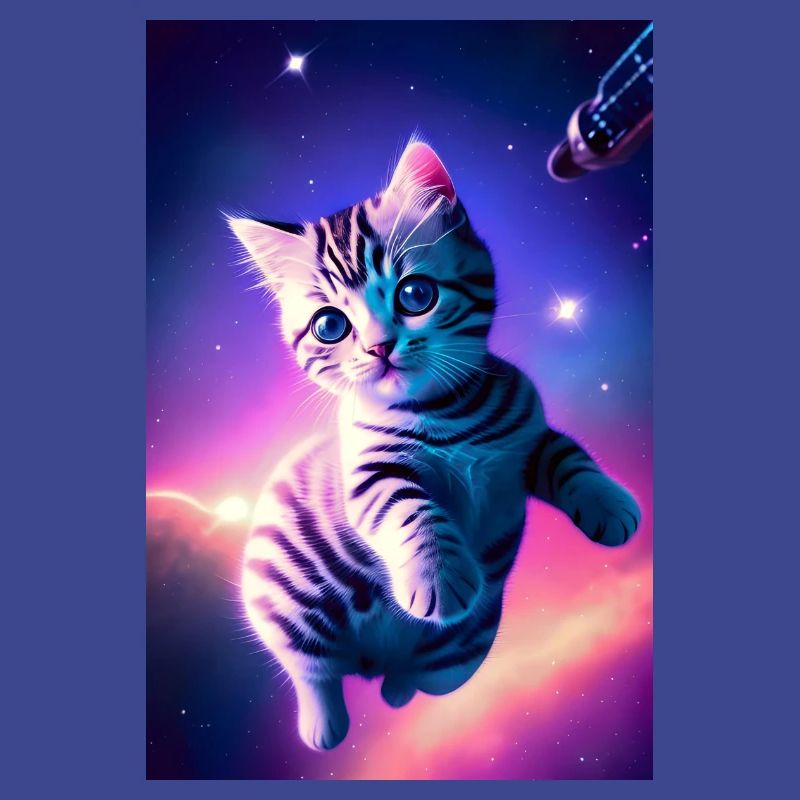 Space Kitten Synthwave