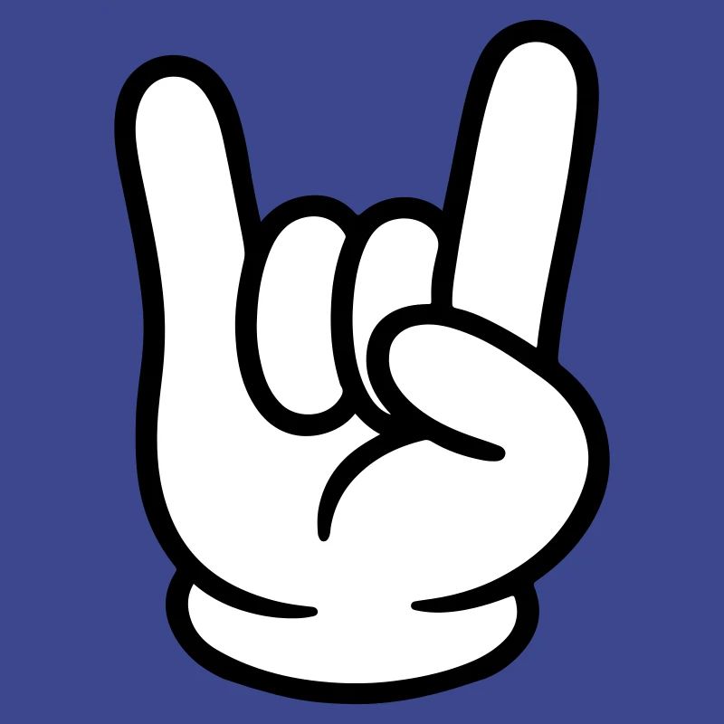 Hand Comic Party Sign