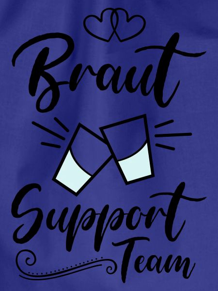 braut support team kurze