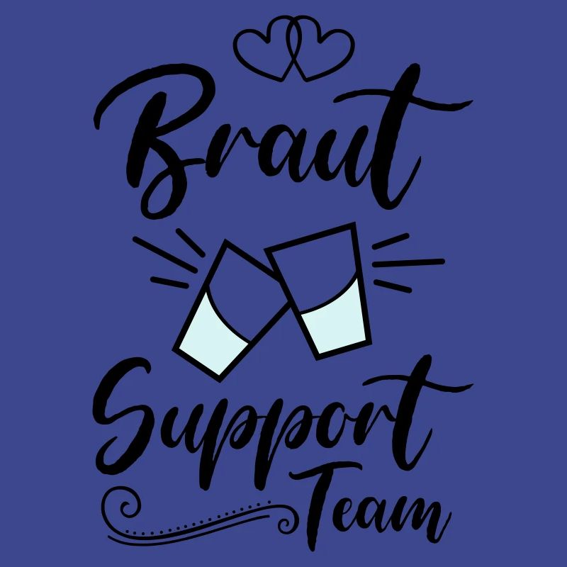 braut support team kurze