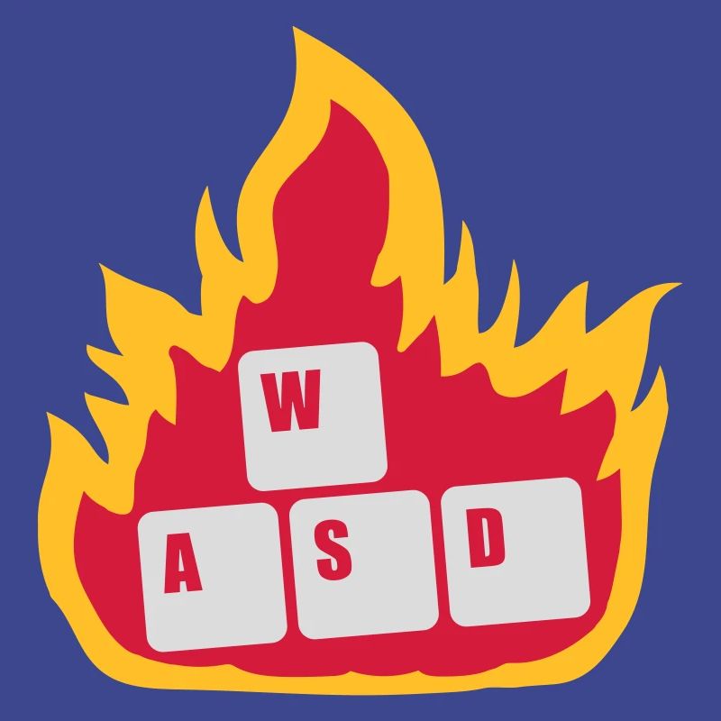 Nerd Computer WASD Keyboard