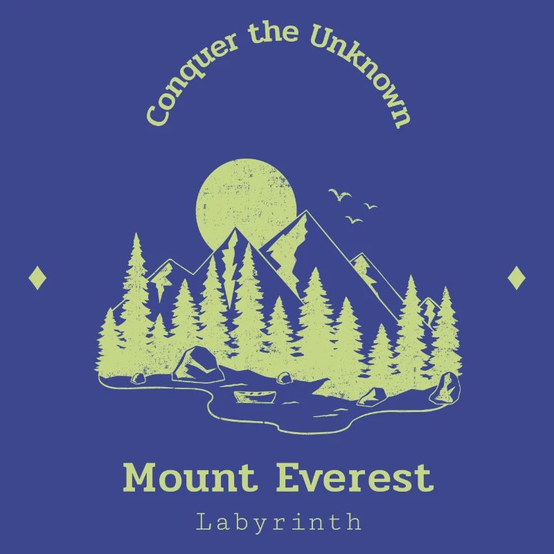 Conquer the Unknown Mount Everest Labyrinth