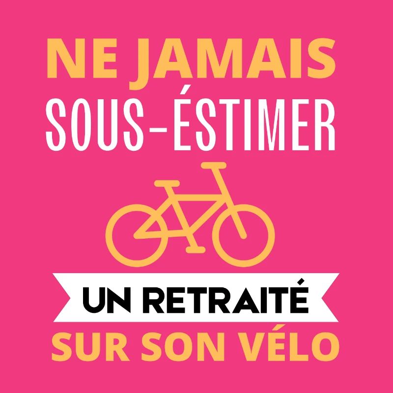 Ne jamais sous-estimer un retraité sur son vélo