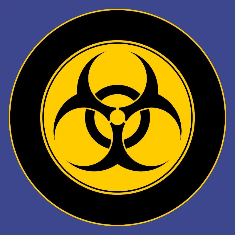 Mod Biohazard sign