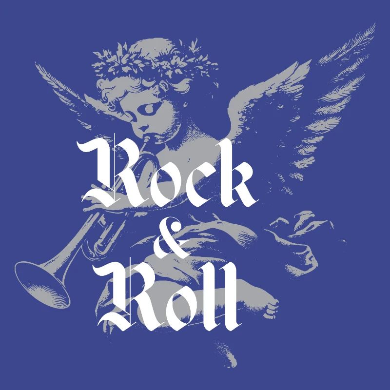 Conception de logo rock and roll