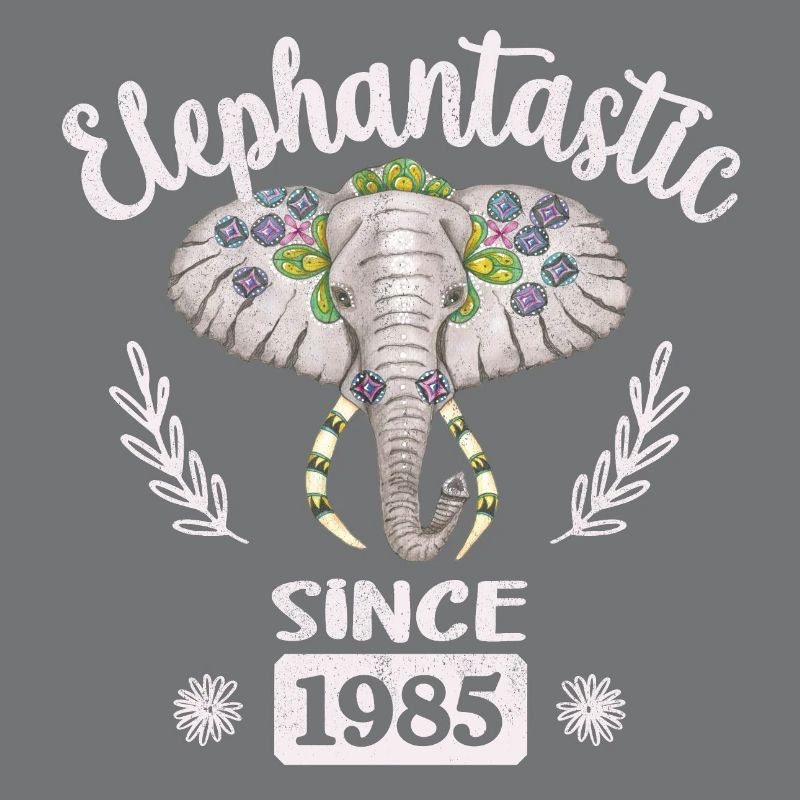 Elephantastic since 1985, Elephant Head Decorated