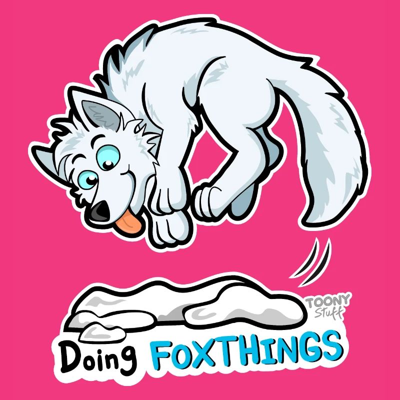 Polarfuchs Doing Foxthings