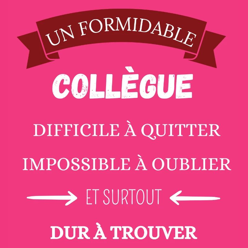 Cadeau collègue formidable