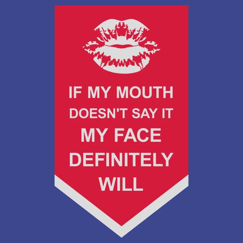 my face definitely will