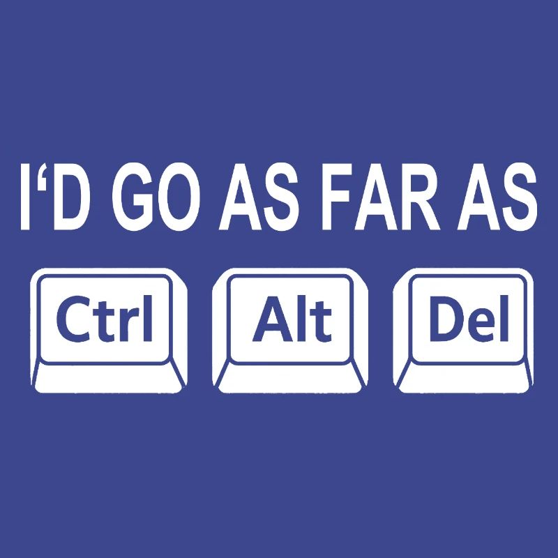Programmer Shortcut Geek IT Support Computer Ta