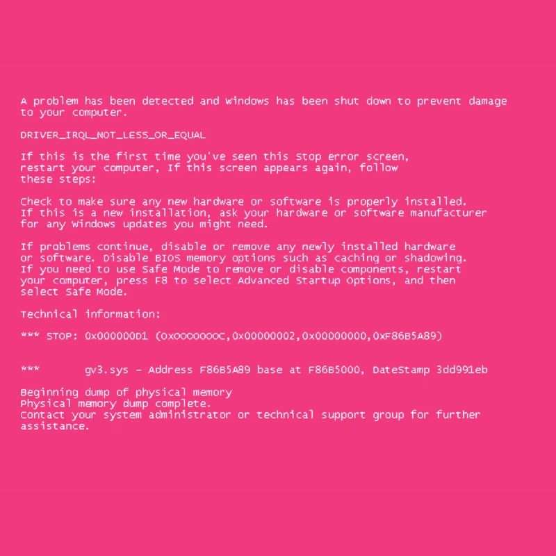 Blue Screen