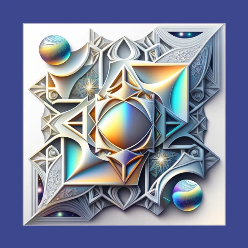 Mystical fantasy square