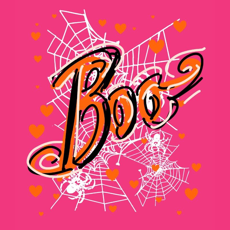 Boo,halloween,graffiti,spider web,spider web