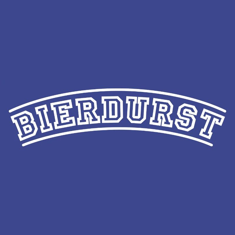 Bierdurst Schriftzug gebogen