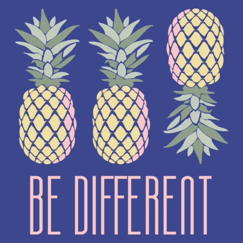L'ananas soit différent