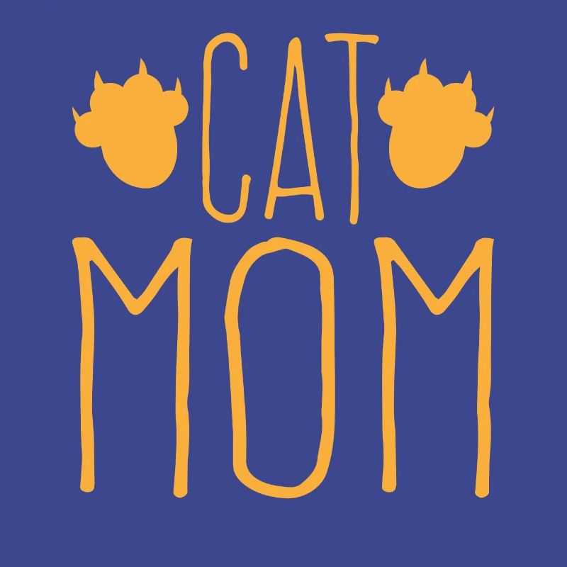 Chat Patte Maman Conception De Chats Mignons