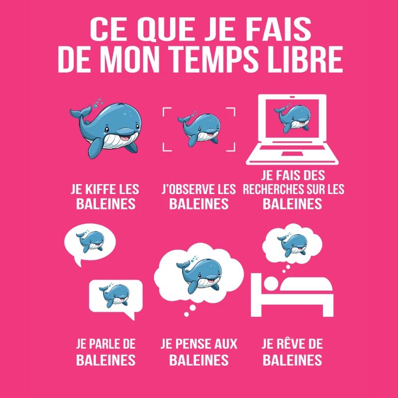 Ce que je fais de mon temps libre – Baleines