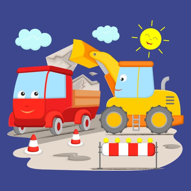 Construction Site Wheel Loader Trucks Construction Vehicles
