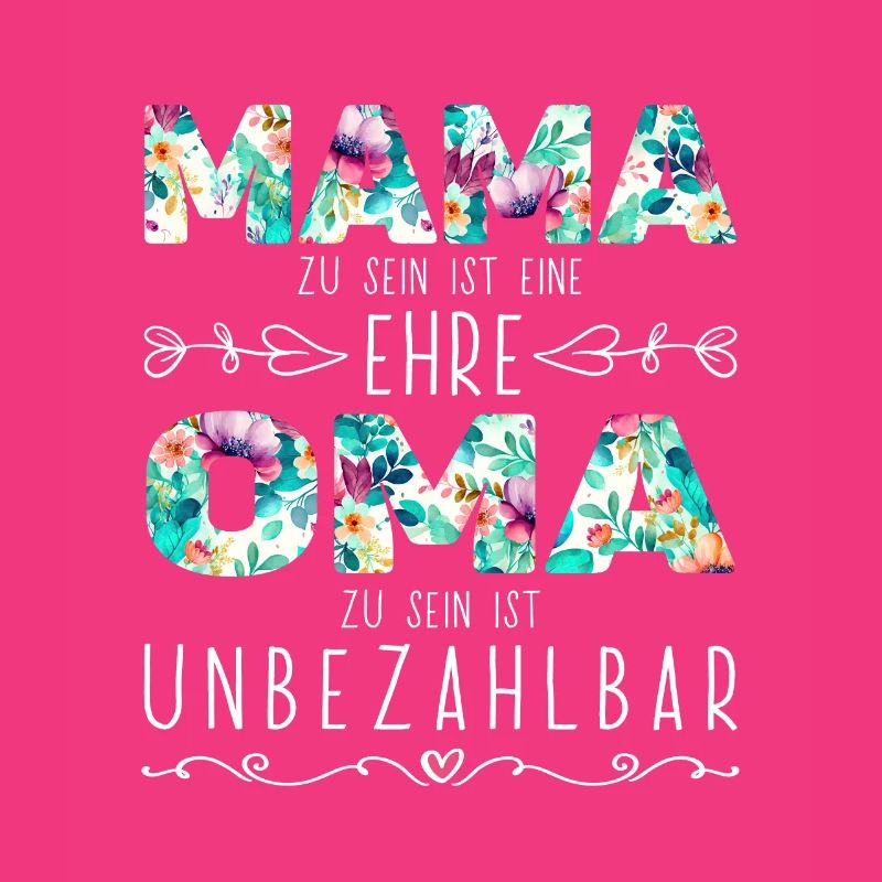 Mama Oma Geschenk Geburtstag Muttertag