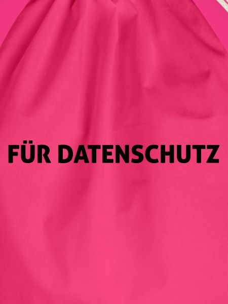 Für Datenschutz