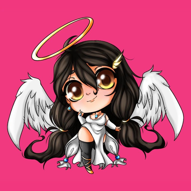Chibi Engel Mädchen